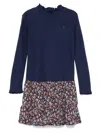 Polo Ralph Lauren Polo Pony-embroidered Dress In Blue