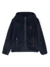 Polo Ralph Lauren Polo Pony Faux-fur Jacket In Blue