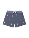 Polo Ralph Lauren Ralph Lauren Girls Logo Shorts In Blue