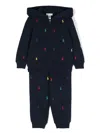 Polo Ralph Lauren Polo Pony-embroidered Tracksuit In Blue