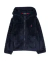 Polo Ralph Lauren Polo Pony Faux-fur Jacket In Black