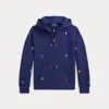 Polo Ralph Lauren Kids' Polo Pony Fleece Full-zip Hoodie In Blue