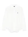 Polo Ralph Lauren Polo Pony Cotton Polo Shirt In White