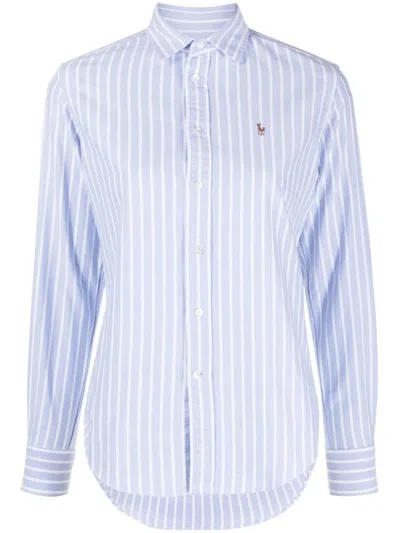 RALPH LAUREN RALPH LAUREN POLO PONY MOTIF STRIPED SHIRT
