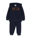 Polo Ralph Lauren Polo Pony-motif Tracksuit In Black