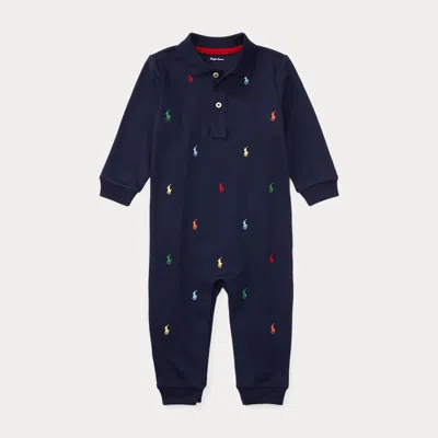POLO RALPH LAUREN POLO PONY SOFT COTTON POLO COVERALL