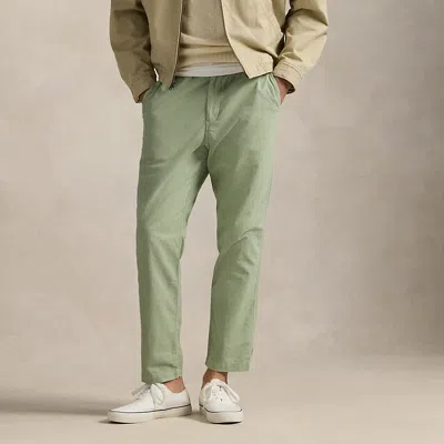 Ralph Lauren Polo Prepster Classic Mineral-dyed Pant In Greenstone