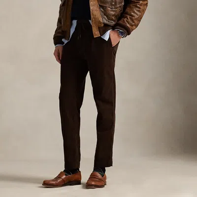 Ralph Lauren Polo Prepster Classic Tapered Fit Pant In Brown