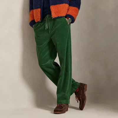 Ralph Lauren Polo Prepster Corduroy Easy Pant In Green