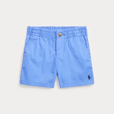 Ralph Lauren Babies' Polo Prepster Flex Abrasion Twill Short In Harbor Island Blue
