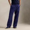 Ralph Lauren Polo Prepster Linen-cotton Easy Pant In Newport Navy