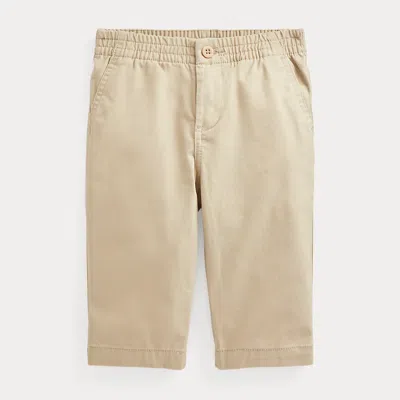 Ralph Lauren Kids' Polo Prepster Stretch Chino Trouser In Neutral