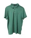 Polo Ralph Lauren Custom Slim Fit Polo T-shirt In Green Cotton