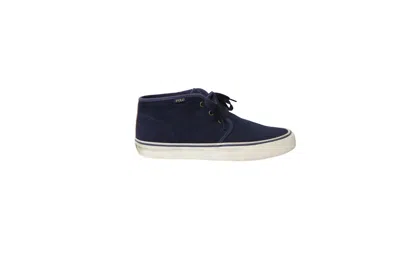 Polo Ralph Lauren Lace-up Sneakers In Blue Suede