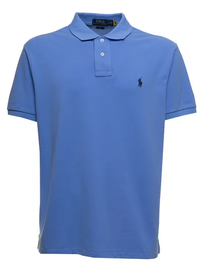 Polo Ralph Lauren Ralph Lauren Slim Fit Polo T Shirt Blue