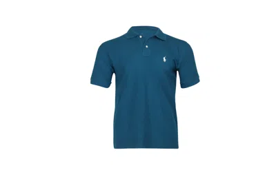 Polo Ralph Lauren Polo Shirt In Blue Cotton