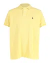 Ralph Lauren Polo  Polo Shirt In Yellow Cotton In Yellow