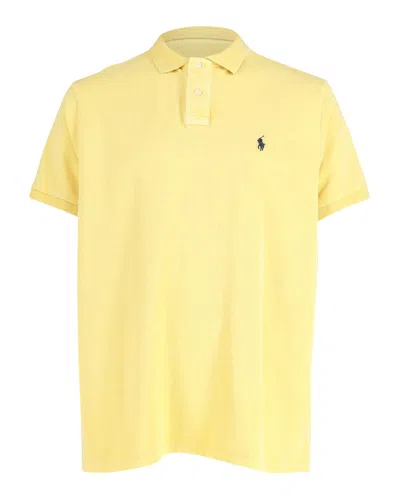 Ralph Lauren Polo  Polo Shirt In Yellow Cotton