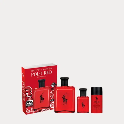 Ralph Lauren Polo Red 3-piece Gift Set
