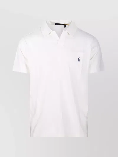 Ralph Lauren Polo Shirt Chest Pocket In White