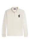 Ralph Lauren Long-sleeved Polo Shirt In White