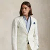 Ralph Lauren Polo Soft Modern Fit Linen Suit Jacket In White