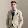 Ralph Lauren Polo Soft Modern Linen Suit Jacket In Spring Beige