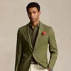 Polo Ralph Lauren Polo Soft Tailored Linen Sport Coat In Thermal Green