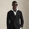 Ralph Lauren Polo Soft Tailored Stretch Chino Jacket In Black