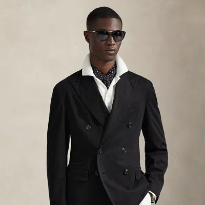 Ralph Lauren Polo Soft Tailored Stretch Chino Jacket In Black