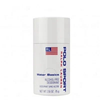 Ralph Lauren Polo Sport Men /  Deodorant Stick Alcohol Free 2.6 oz (m) In White