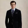 Ralph Lauren Polo Tailored Corduroy Suit Jacket In Blue