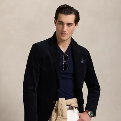 Polo Ralph Lauren Polo Tailored Corduroy Suit Jacket In Hunter Navy