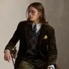 Ralph Lauren Polo Tailored Fit Corduroy Suit Jacket In Green