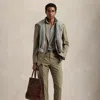 Ralph Lauren Polo Tailored Glen Plaid Wool Suit In Blue