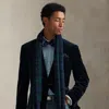 Ralph Lauren Polo Tailored Corduroy Suit Jacket In Blue