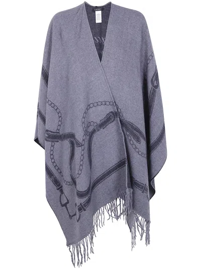 Ralph Lauren Poncho "ruana" In Gold