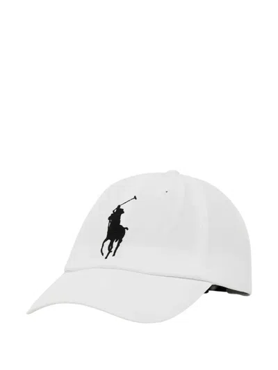 Ralph Lauren Pony Cap In White
