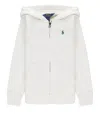 Ralph Lauren Pony Hoodie In White
