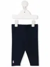 Polo Ralph Lauren Pony Logo Leggings In 蓝色