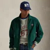 Ralph Lauren Pony-patch Twill Jacket In Green
