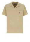 Ralph Lauren Beige Short Sleeves Logo Polo