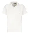 Ralph Lauren White Terry Cloth Polo Shirt