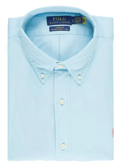 Ralph Lauren Pony Shirt In Blue