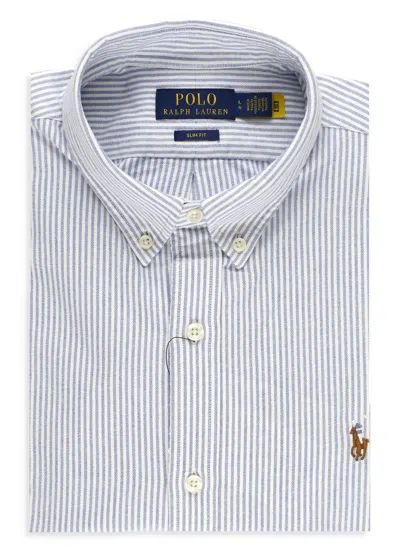 Ralph Lauren Pony Shirt In Blue