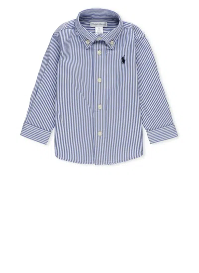 Ralph Lauren Babies' Pony Shirt In Blue