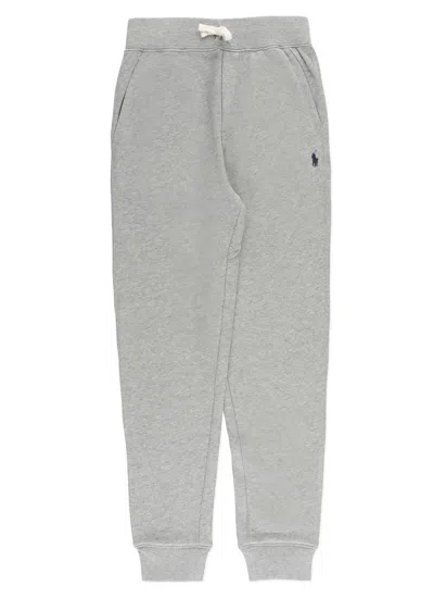 Polo Ralph Lauren Kids' Boys Logo Joggers In Grey