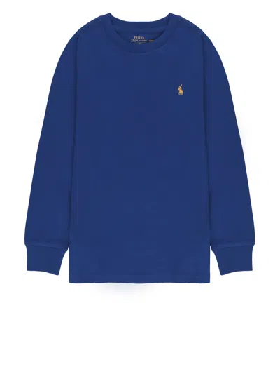 Ralph Lauren Kids' Pony T-shirt In Blue