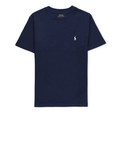 Ralph Lauren Kids' Pony T-shirt In Blue