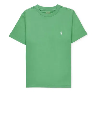 Ralph Lauren Kids' Pony T-shirt In Green